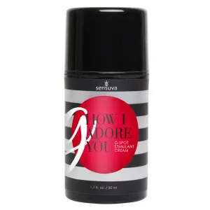 SENSUVA G How I Adore You - G-Spot Stimulant Cream