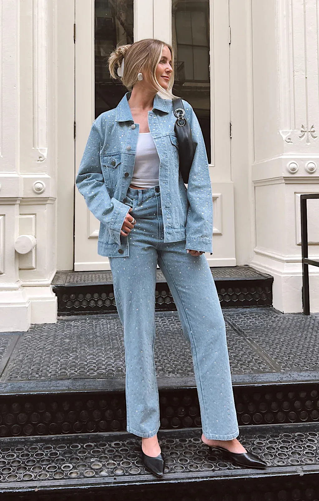Show Me Your Mumu Icon Embellished Jeans