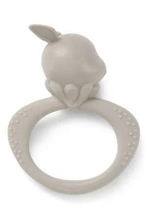Silikon Greifling Rabbit Warm Grey