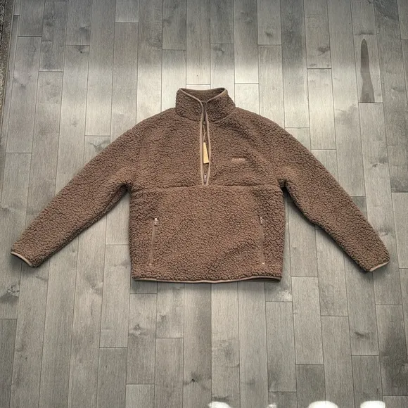 Skims teddy half zip pullover 🔥
