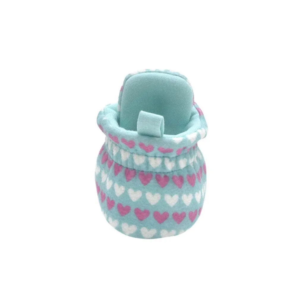 Snap Booties COEURS HEARTS 0-3 mois