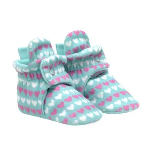 Snap Booties COEURS HEARTS 0-3 mois