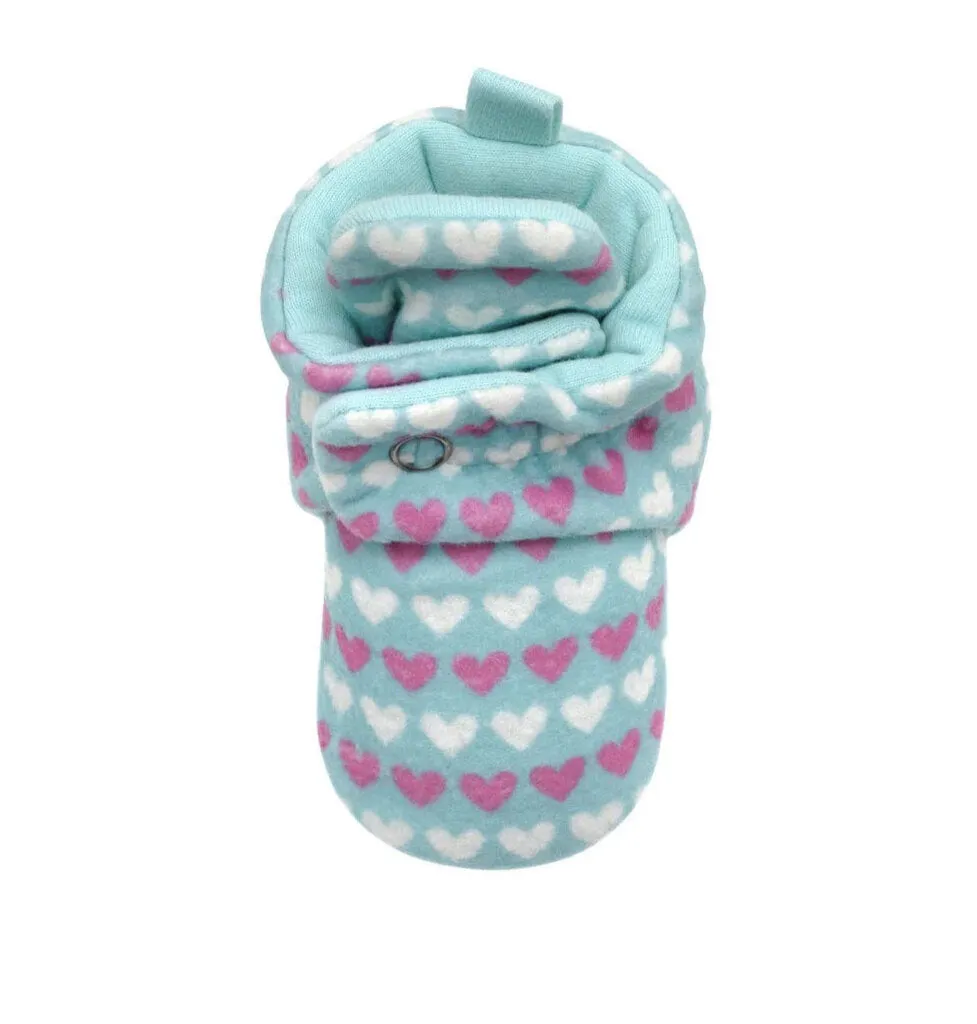 Snap Booties COEURS HEARTS 0-3 mois