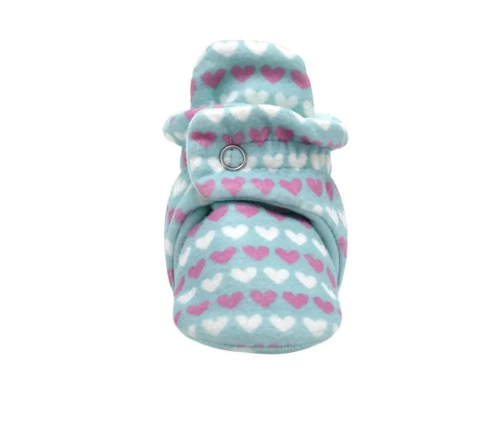 Snap Booties COEURS HEARTS 0-3 mois