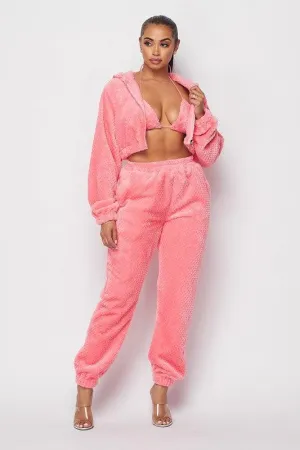 SOFT COZY 3PC JOGGER SET