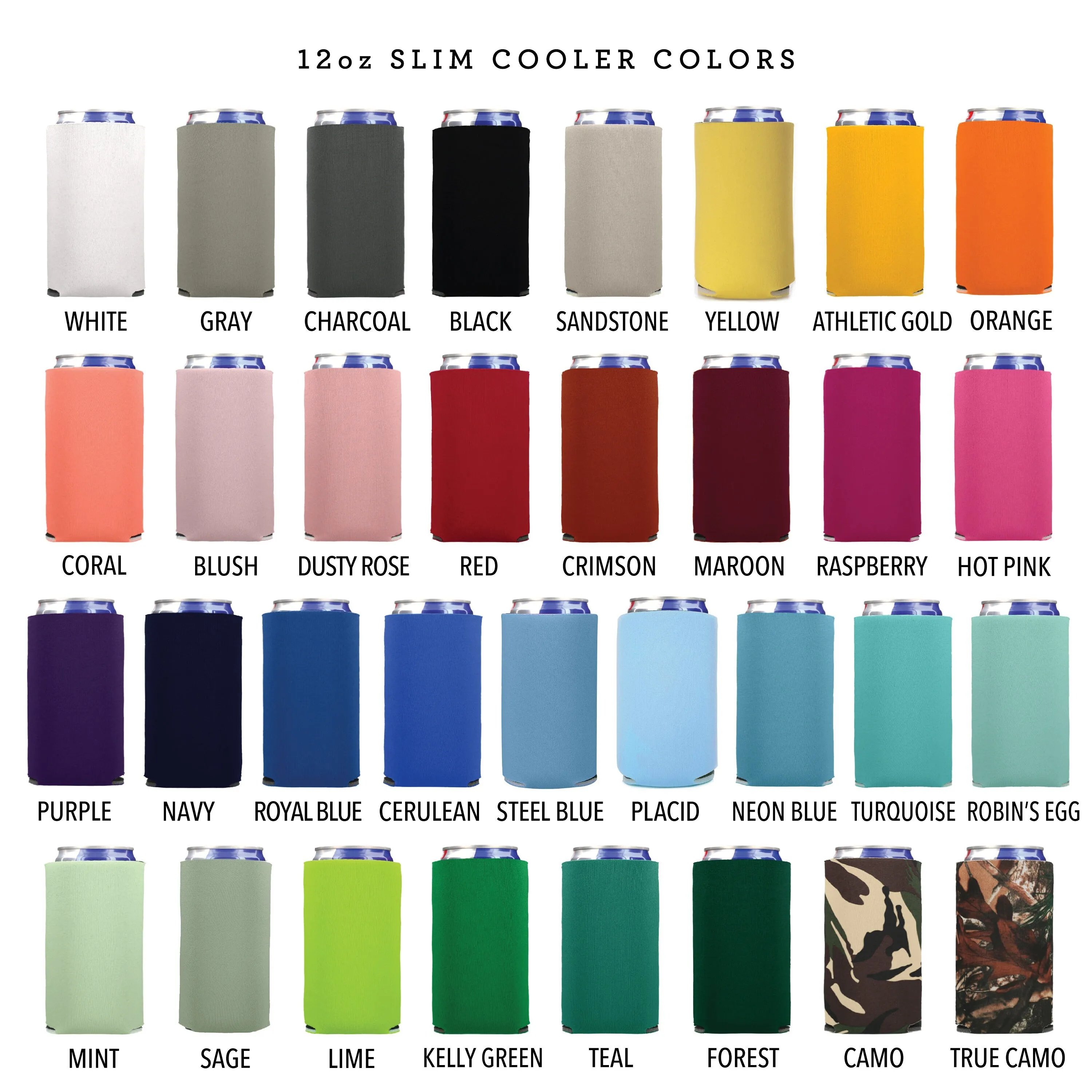 Something Old Something New - Slim 12oz Wedding Can Cooler #101S