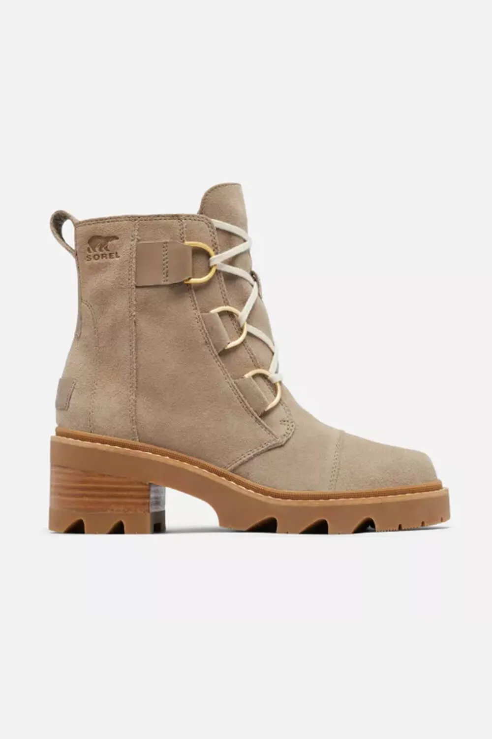 Sorel Joan Now Lace Booties for Women in Taupe | 2048461-265