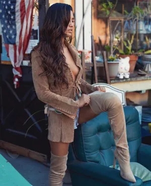 Suede For Days Jacket