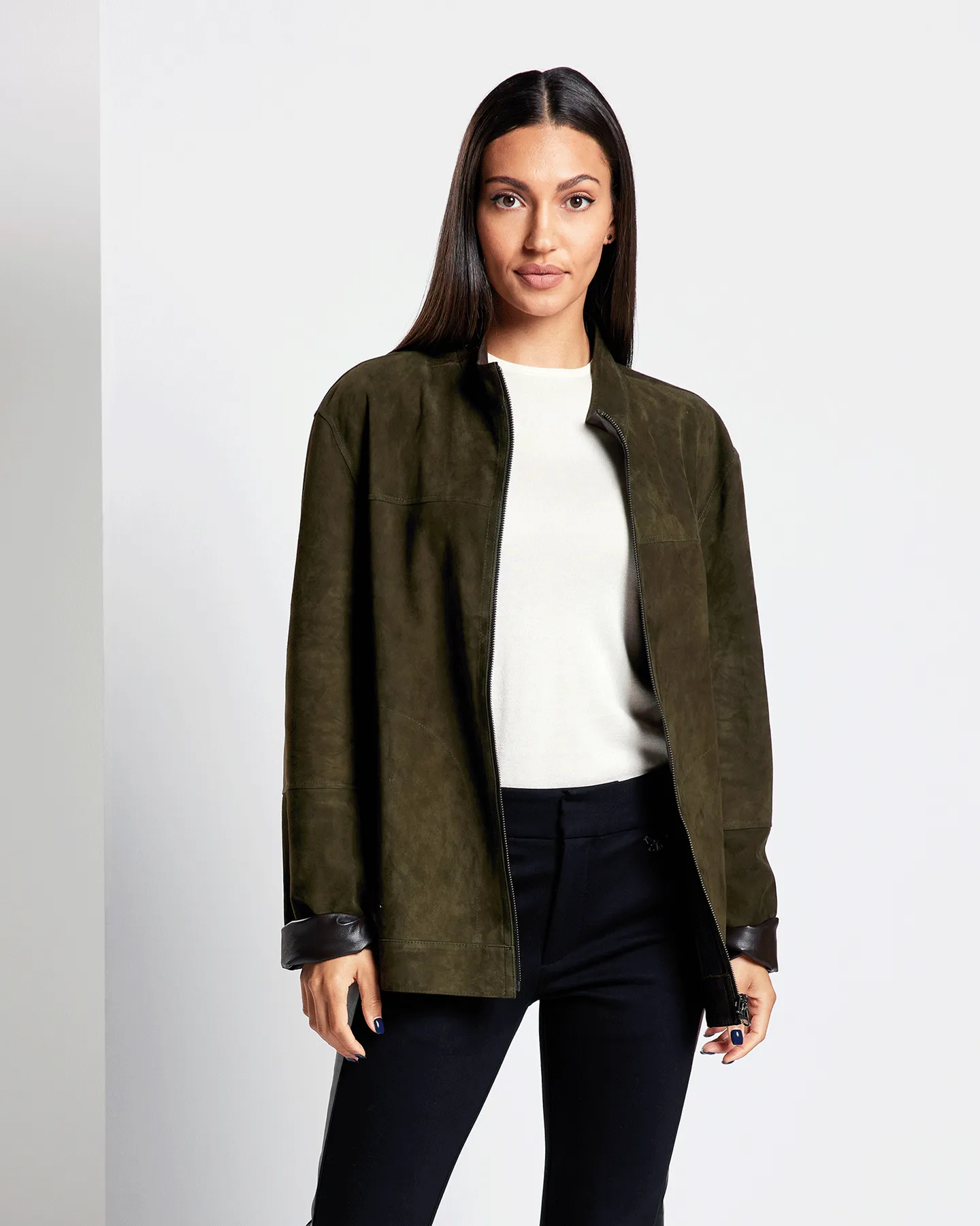 Switch Reversible Suede Jacket
