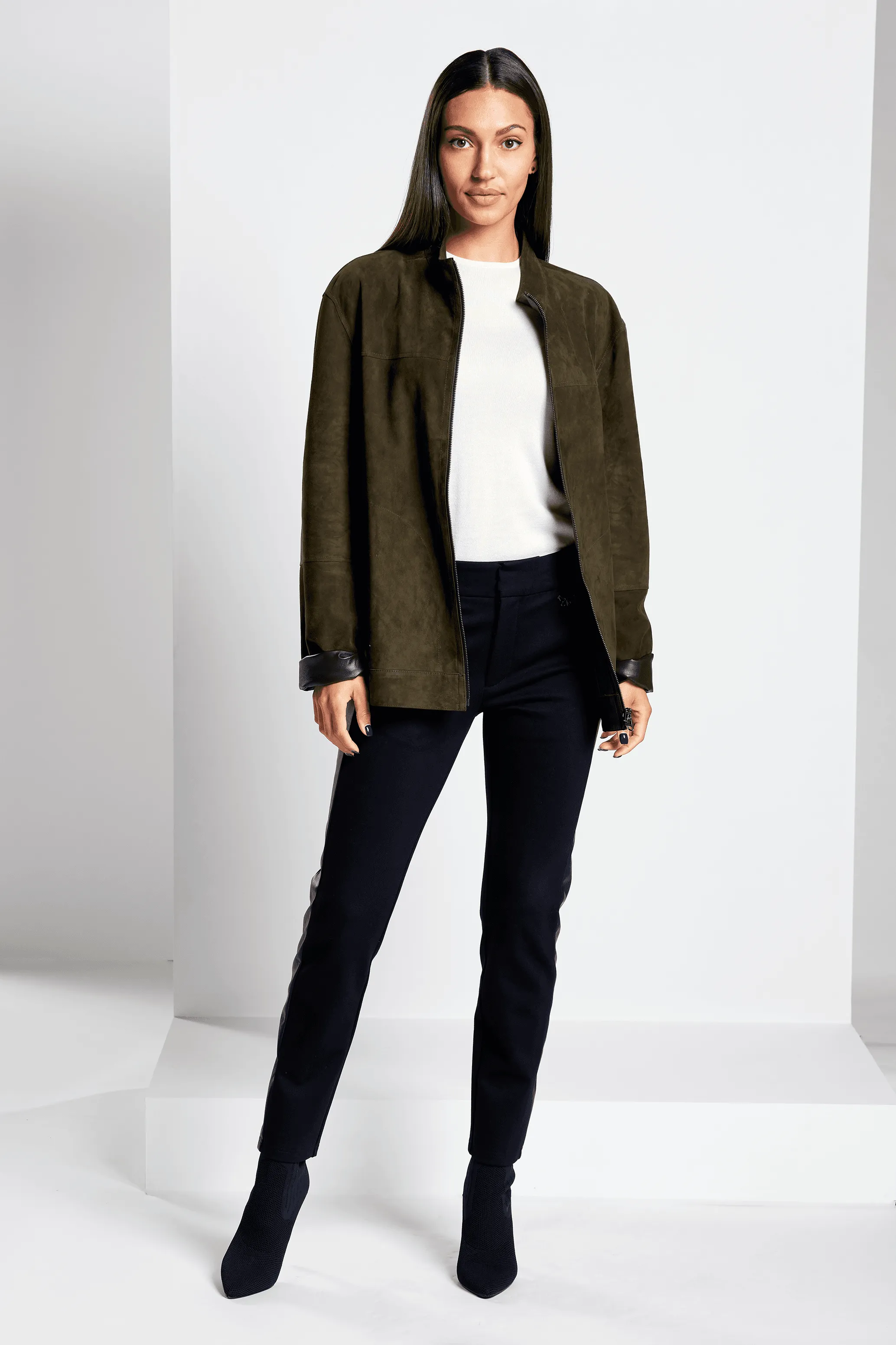 Switch Reversible Suede Jacket