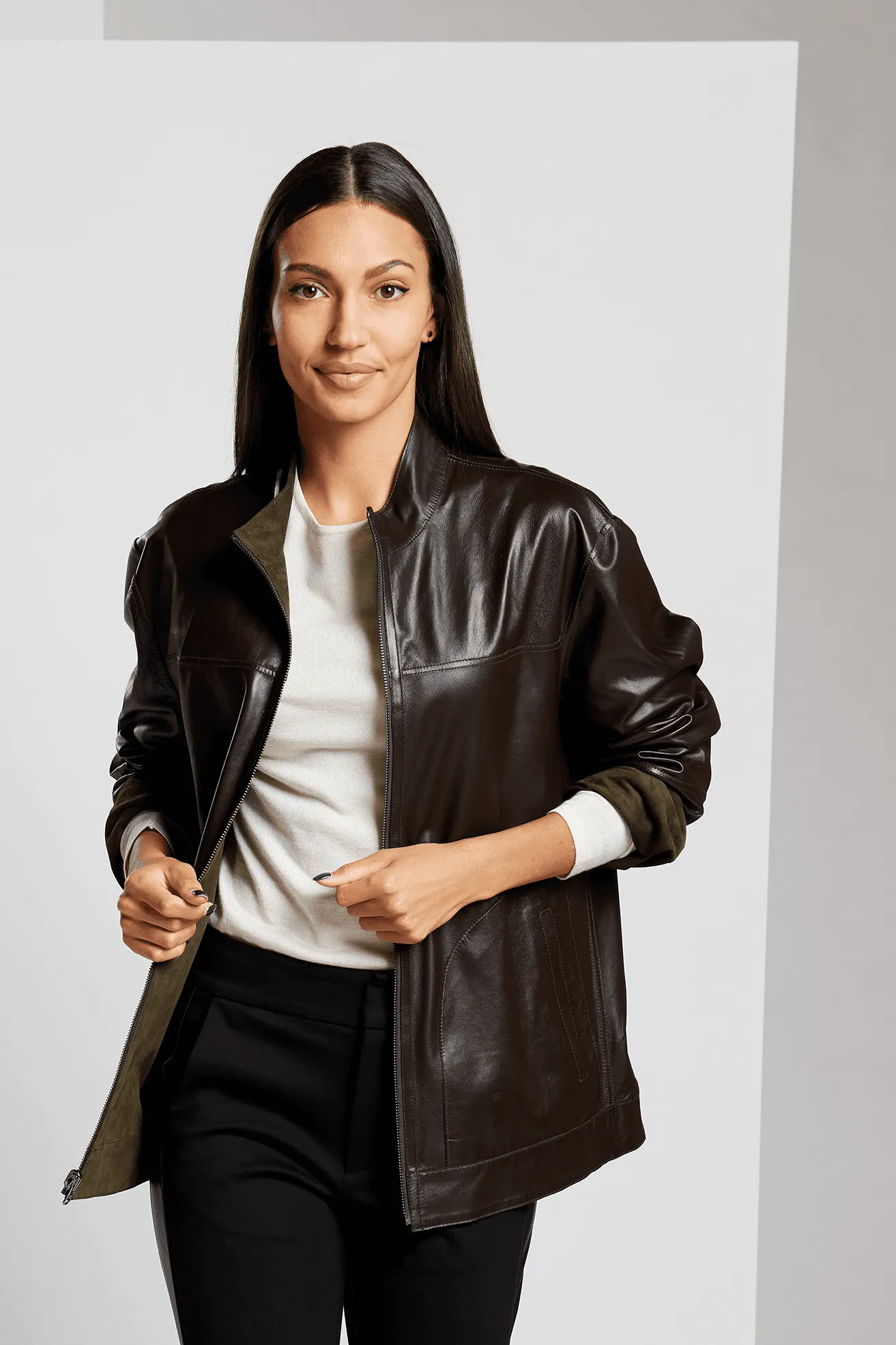 Switch Reversible Suede Jacket