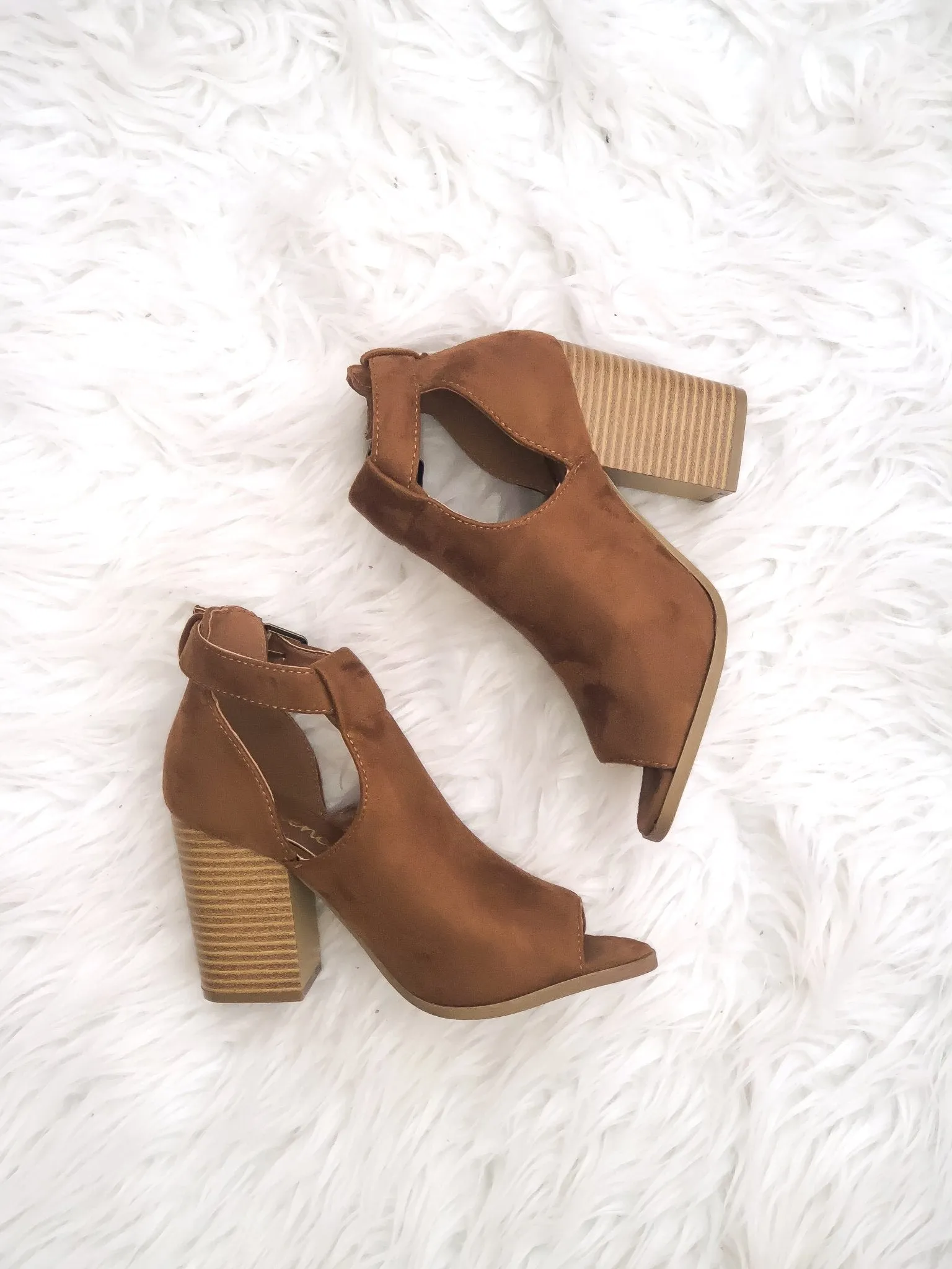 Tawney Peep Toe Booties
