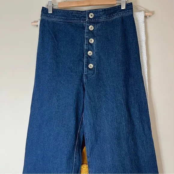 The ODells Brynn High-Waist Pant in Twilight size 12