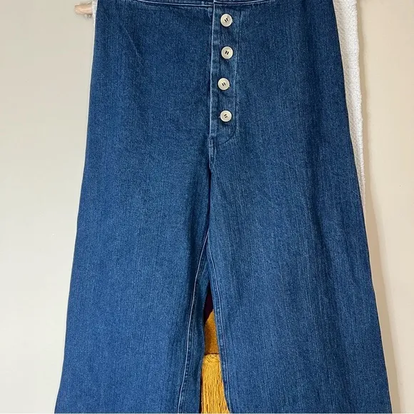 The ODells Brynn High-Waist Pant in Twilight size 12