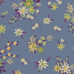 Tilda Chic Escape - Basic Blender - Daisy Field - Blue