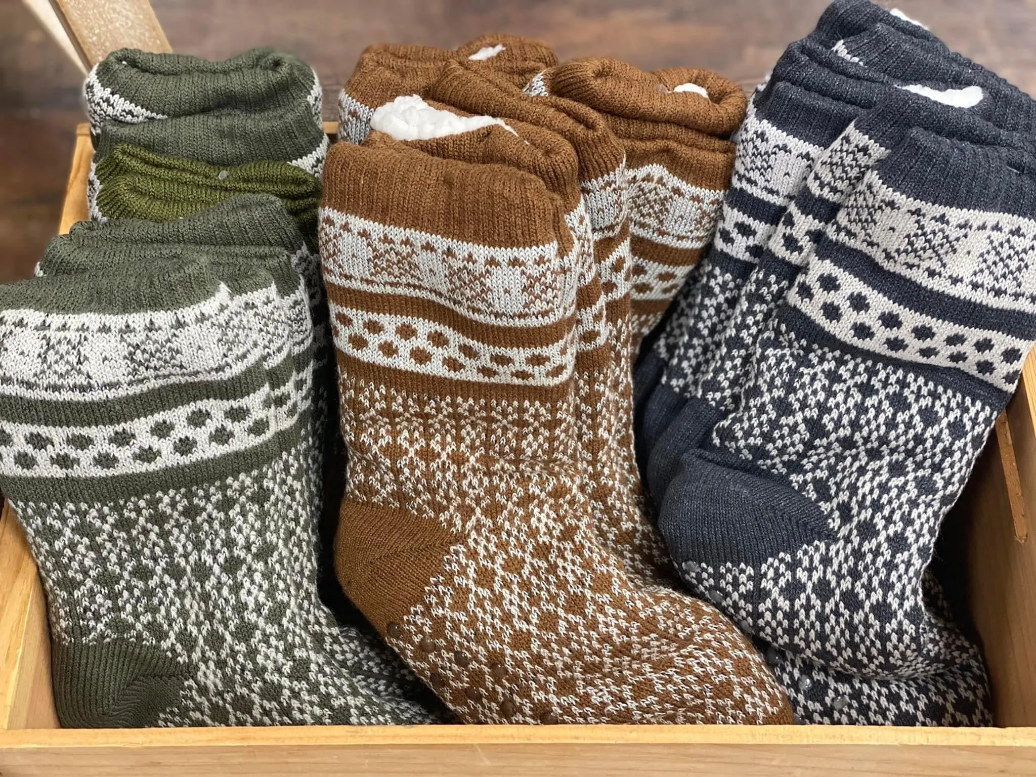 Toesy & Warm  Sweater Socks