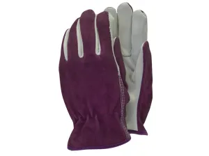 Town & Country Tgl114M Premium Leather & Suede Ladies' Gloves - Medium