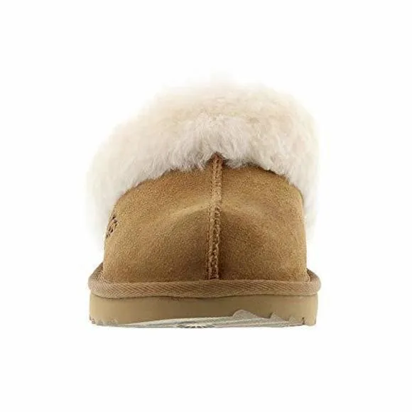 UGG UNISEX-CHILD COZY II SLIPPER, CHESTNUT, 02