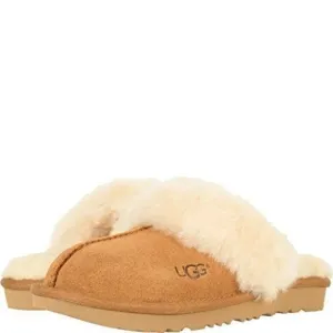 UGG UNISEX-CHILD COZY II SLIPPER, CHESTNUT, 02