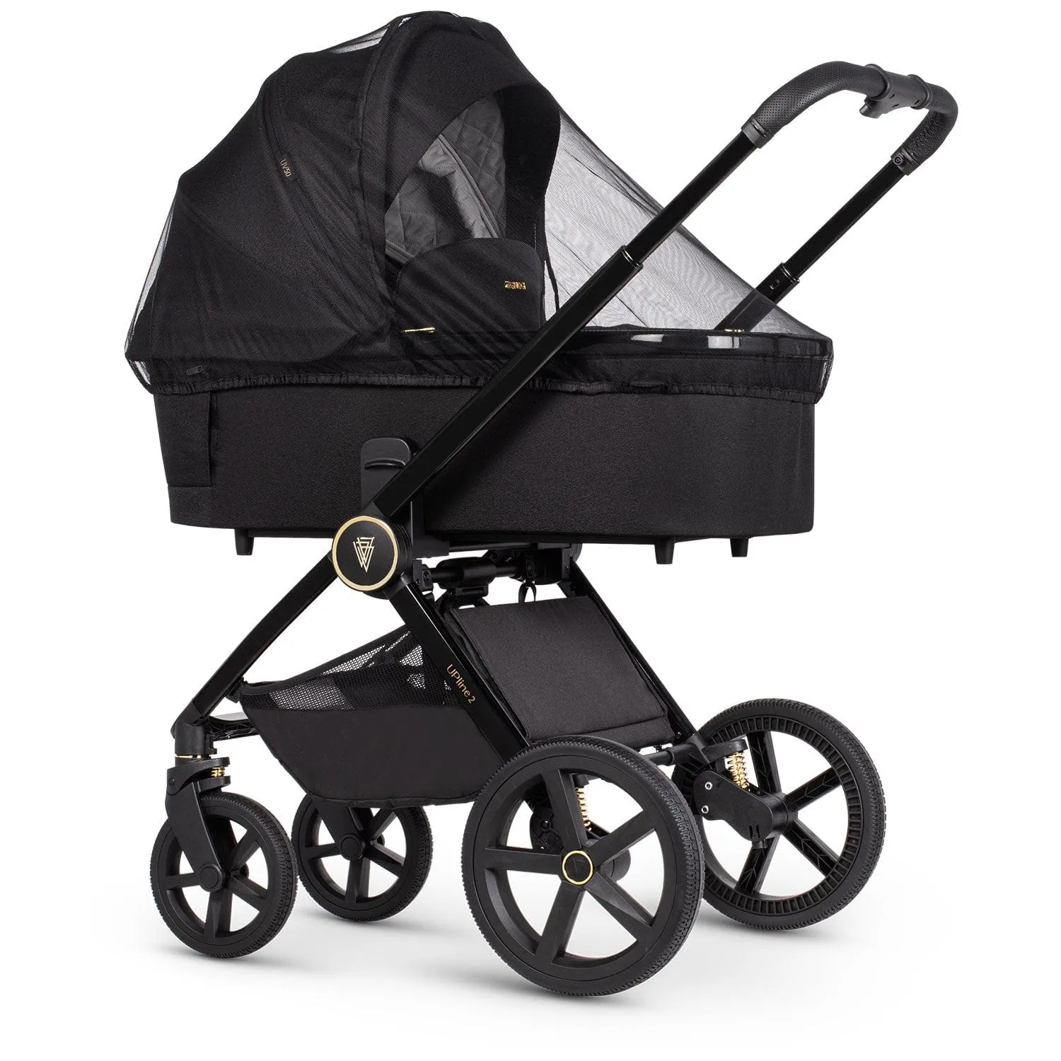 Venicci Tinum Upline 2 2in1 Bundle - All Black