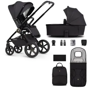 Venicci Tinum Upline 2 2in1 Bundle - All Black