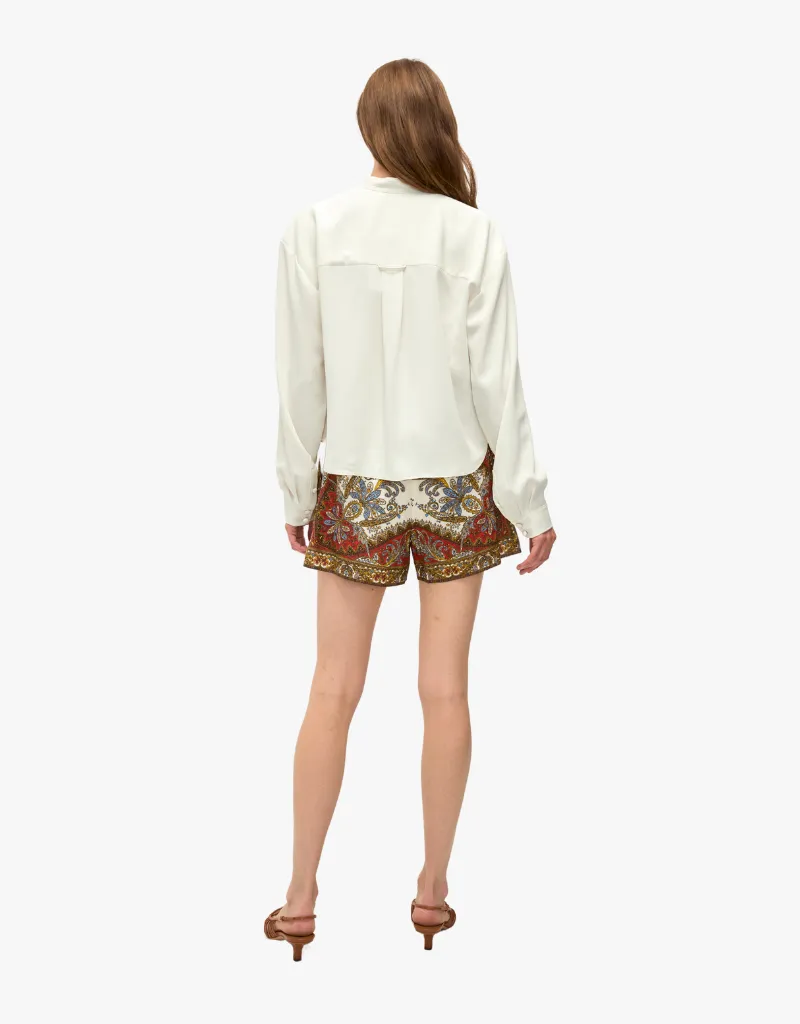 Veronica Beard Dean Top in Dove