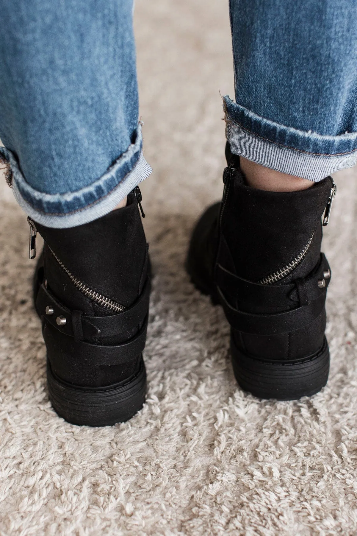 Very G Natasha Booties- Black