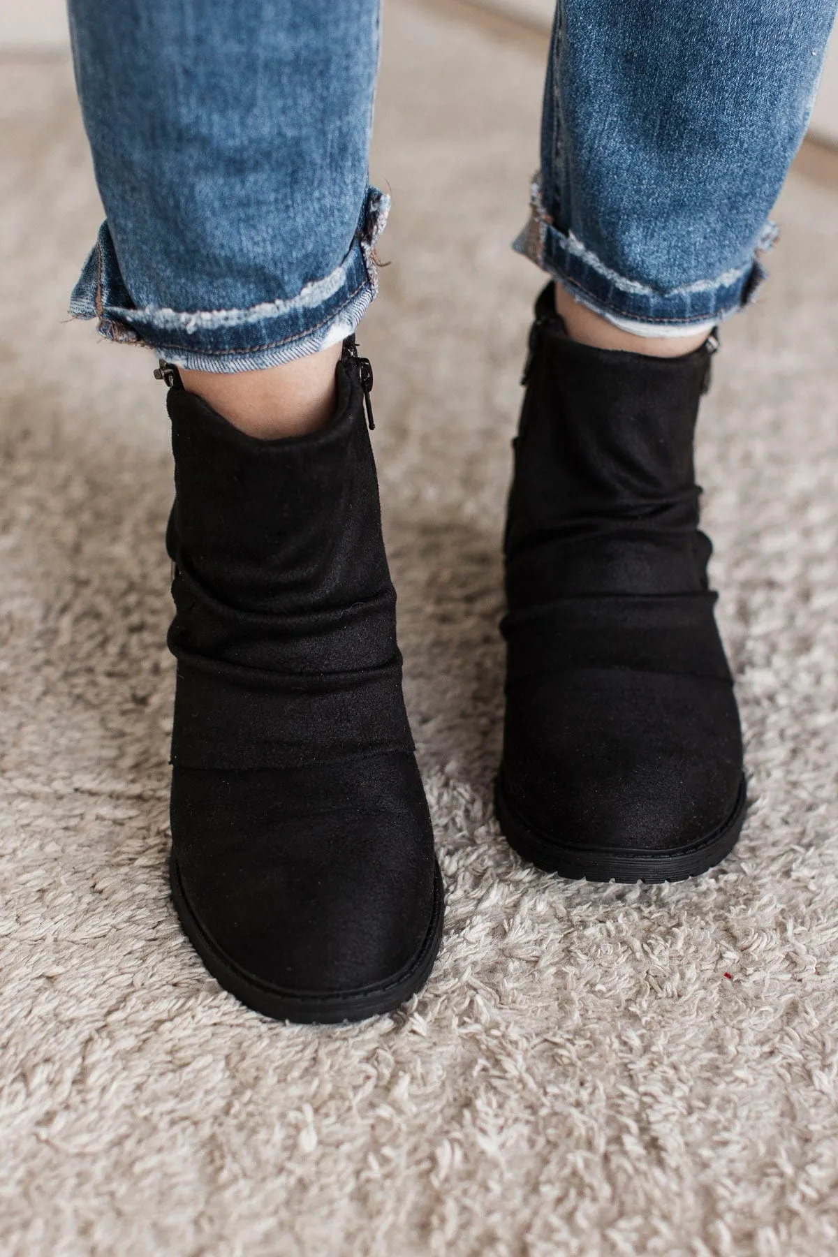 Very G Natasha Booties- Black