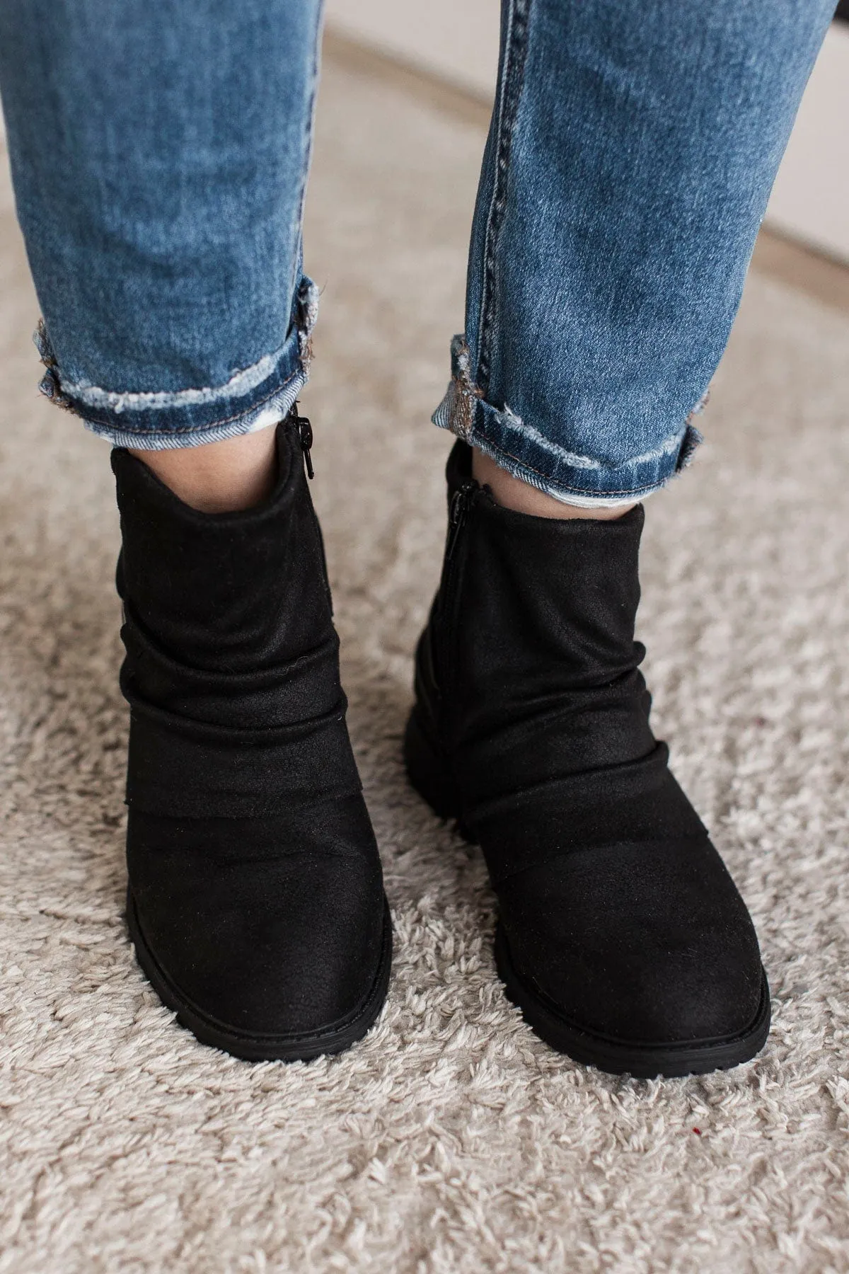 Very G Natasha Booties- Black