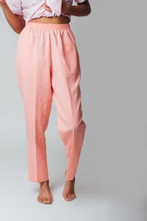 Vintage 90's Peach Highwaist Pants | S