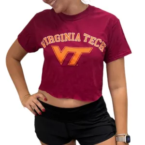 Virginia Tech Cropped Tee