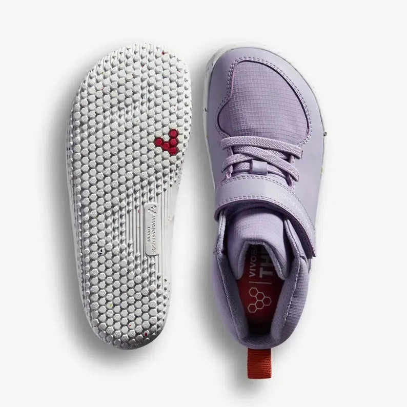 Vivobarefoot Primus Ludo Hi Kids Lilac