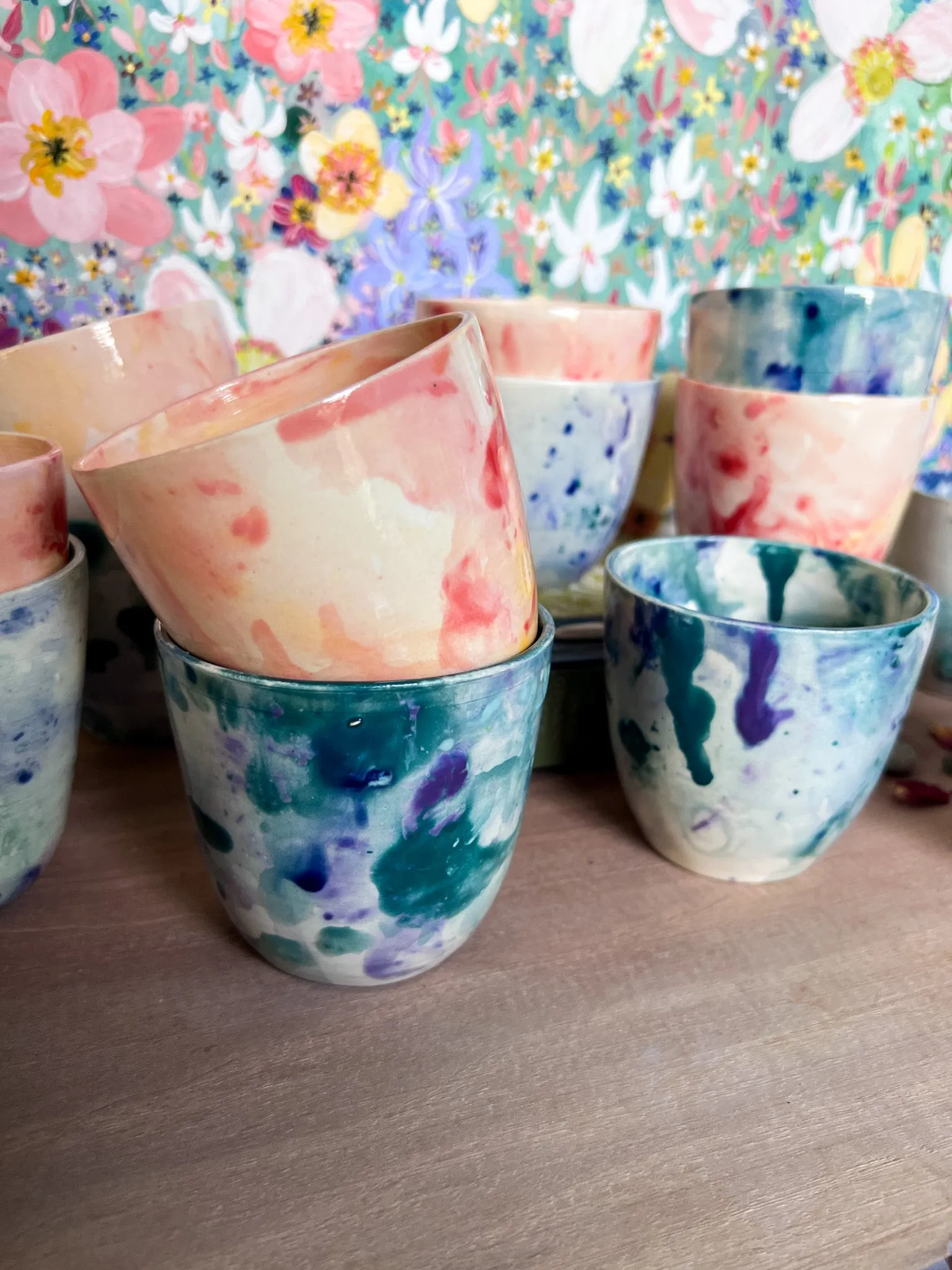 Warm   Cool Artist Cups