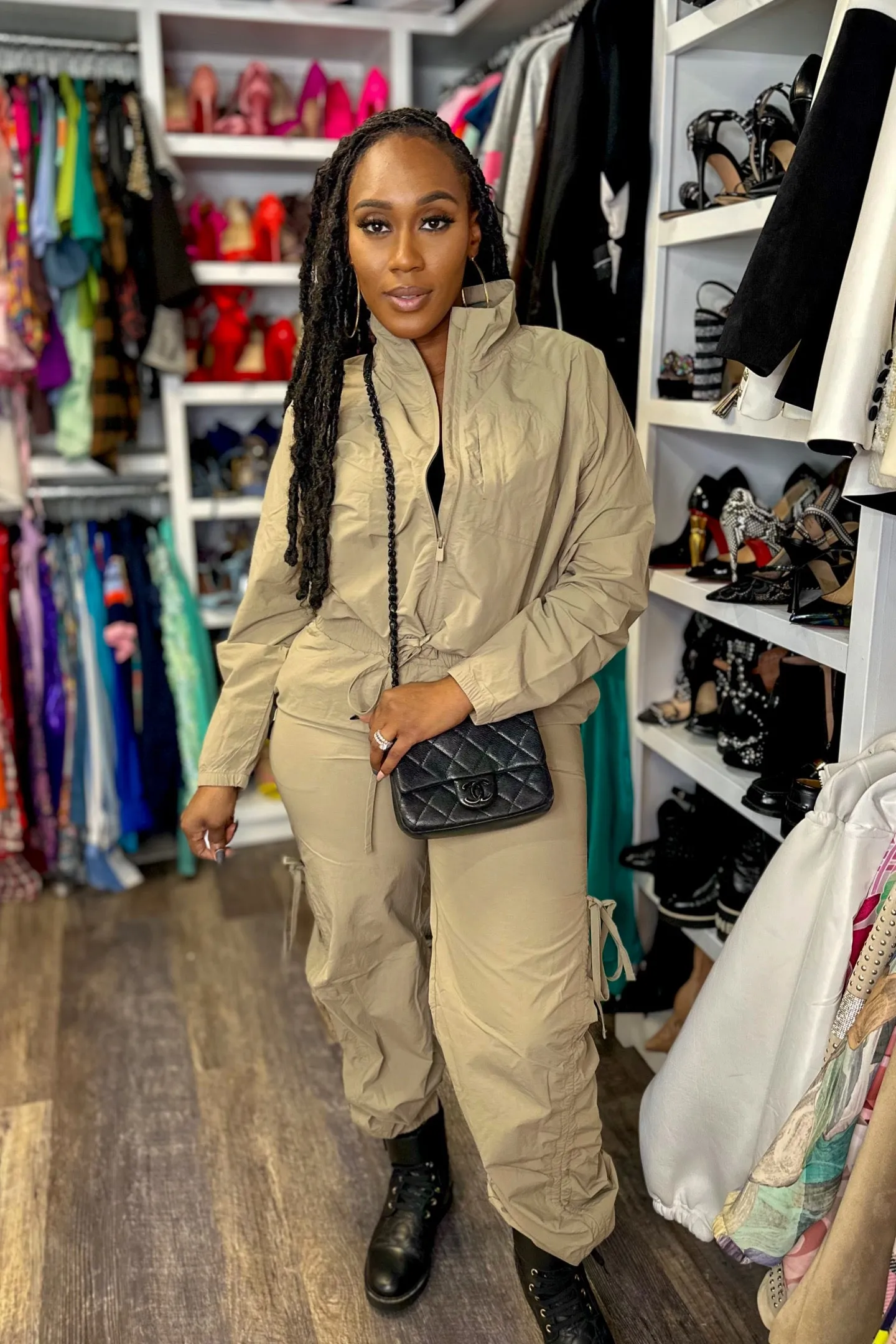 WARM GREY TRACKSUIT