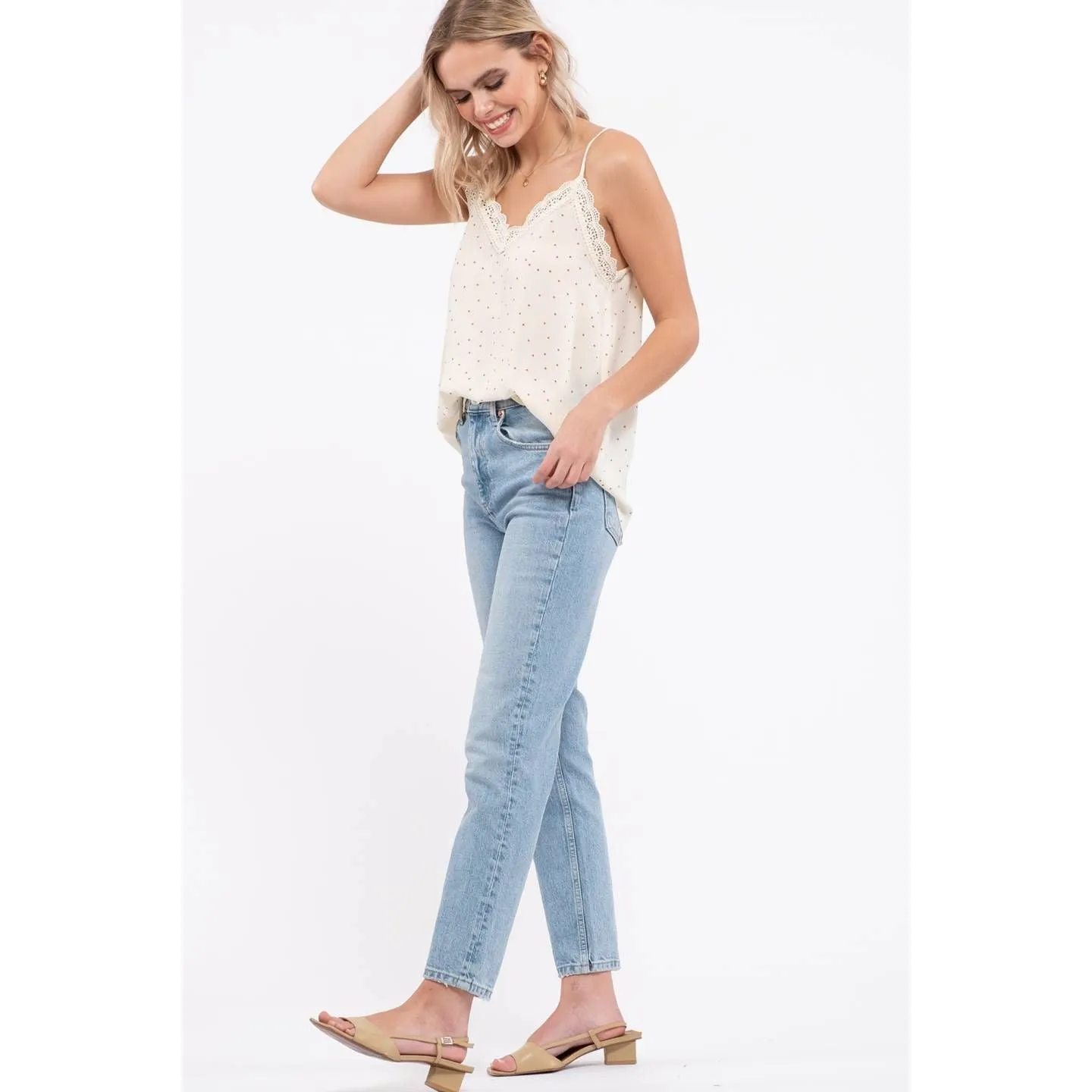 Woven Cami Top